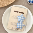Blue Plaid Mini Hair Clips, Set of 2 or 8