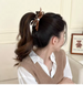 Leopard print bow