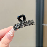 Set of 4 Crystal Wheat Ear Mini Hair Clips