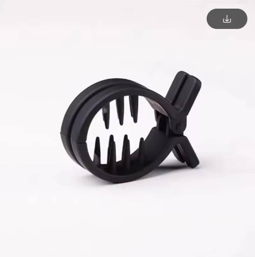Non-Slip Frosted Mini Hair Clips for High Ponytails