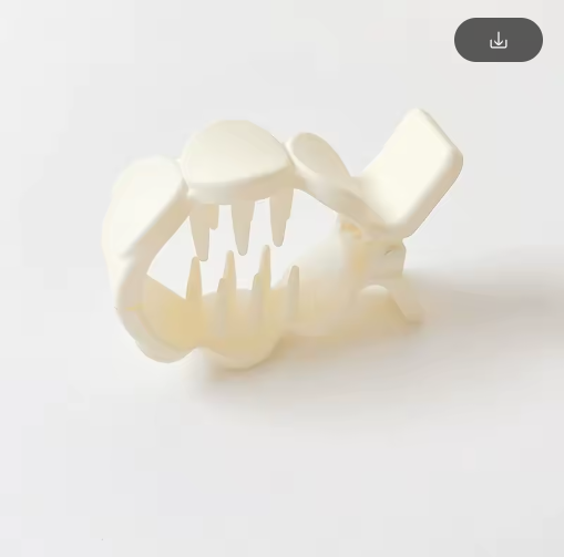 Non-Slip Frosted Mini Hair Clips for High Ponytails