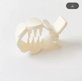 Non-Slip Frosted Mini Hair Clips for High Ponytails
