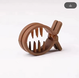 Non-Slip Frosted Mini Hair Clips for High Ponytails