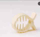 Non-Slip Frosted Mini Hair Clips for High Ponytails