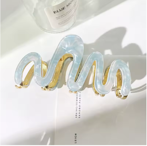 Shark Hair Clip with Strong Metal Grip