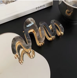Shark Hair Clip with Strong Metal Grip