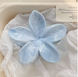 Marble Flower Claw Clips for Thin Hair – Beachy Hair Accessory