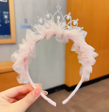 Princess Crown Headband for Girls – Birthday & Photo Prop