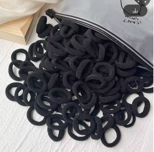 Kids Elastic Hair Bands, 20/50 Pack – Colorful, Snag-Free