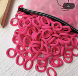 Kids Elastic Hair Bands, 20/50 Pack – Colorful, Snag-Free