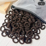 Kids Elastic Hair Bands, 20/50 Pack – Colorful, Snag-Free