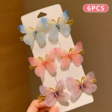 Butterfly Hair Clips for Girls – 6/12/24/36 Pcs