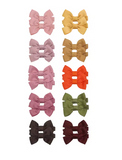 2-inch Baby Girl Hair Bow Pairs with Alligator Clips