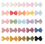 2-inch Baby Girl Hair Bow Pairs with Alligator Clips