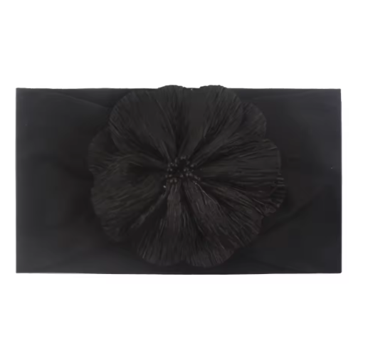 Flower Baby Headband – Soft, Elastic, 13 Colors