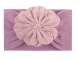 Flower Baby Headband – Soft, Elastic, 13 Colors