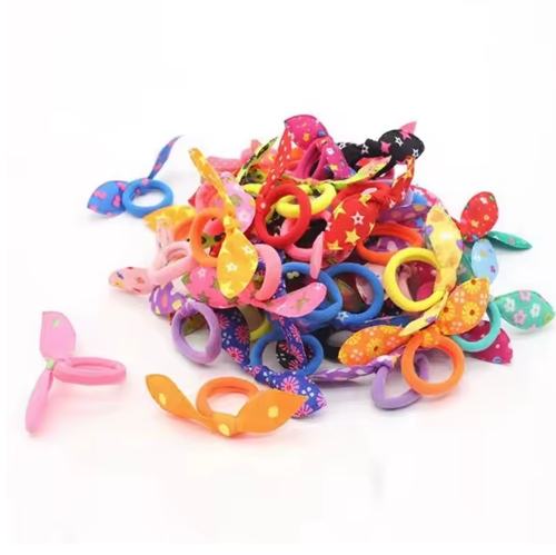Kids Rabbit Ears Headband – Polka Dot, Stripe & Floral