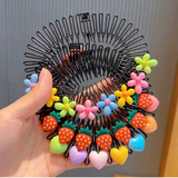 Kids Y2K Colorful Hair Accessories Set (3 pcs)