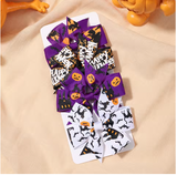 Halloween Pumpkin Bow Hair Clips for Kids, 4-Pack