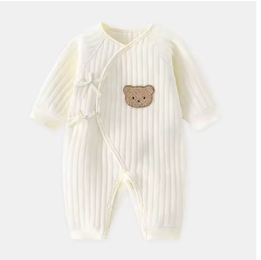 Newborn Cotton Bodysuit Onesie 0-6M – Thickened Baby Romper