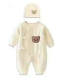 Newborn Cotton Bodysuit Onesie 0-6M – Thickened Baby Romper
