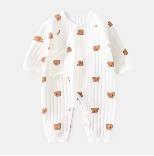 Newborn Cotton Bodysuit Onesie 0-6M – Thickened Baby Romper