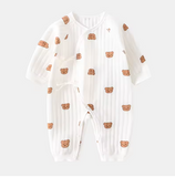 Newborn Cotton Bodysuit Onesie 0-6M – Thickened Baby Romper