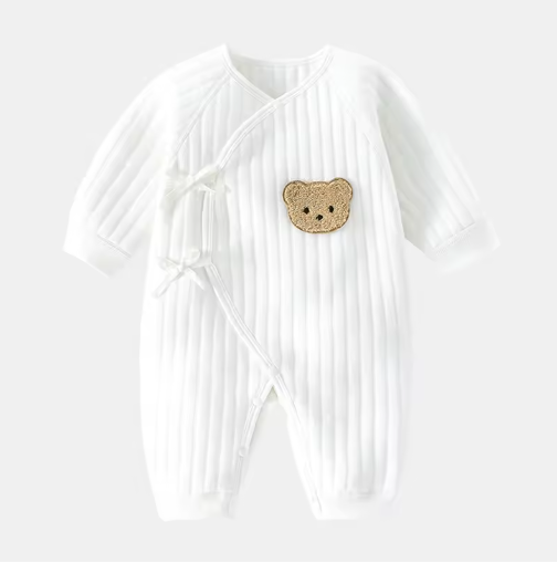 Newborn Cotton Bodysuit Onesie 0-6M – Thickened Baby Romper
