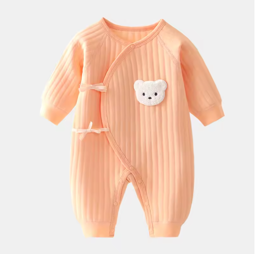 Newborn Cotton Bodysuit Onesie 0-6M – Thickened Baby Romper