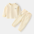 Baby Thermal Pajama Set - Warm Candy-Color Sleepwear