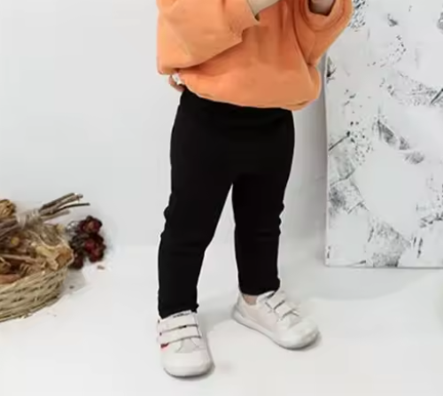 Baby Girls Cotton Leggings — Spring & Autumn Long Pants