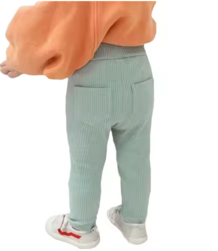Baby Girls Cotton Leggings — Spring & Autumn Long Pants