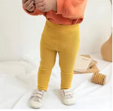 Baby Girls Cotton Leggings — Spring & Autumn Long Pants