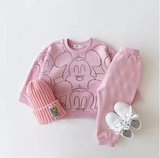 Cartoon Summer Baby Tracksuit Set