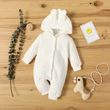 Newborn Hooded Romper with Cute Ears (0–18M)