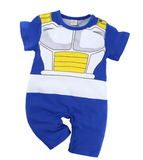 Anime Baby Romper Cosplay 0-18M — Luffy, Akatsuki, Vegeta