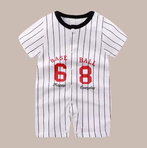 Baby Animal Print Short Jumpsuit 0-18 Months