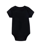 7-Color Solid Baby Onesies — Unisex Bodysuits