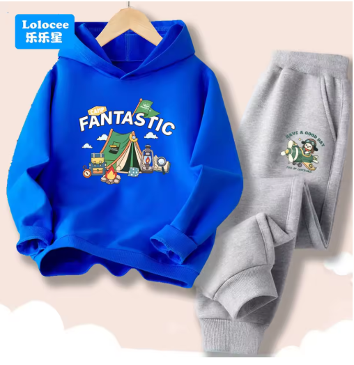 Stylish Autumn Boys Tracksuit - Perfect for Outdoor Fun