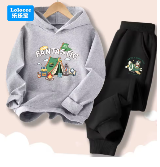 Stylish Autumn Boys Tracksuit - Perfect for Outdoor Fun