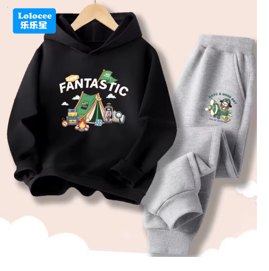 Stylish Autumn Boys Tracksuit - Perfect for Outdoor Fun