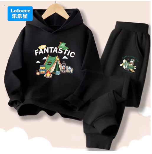 Stylish Autumn Boys Tracksuit - Perfect for Outdoor Fun