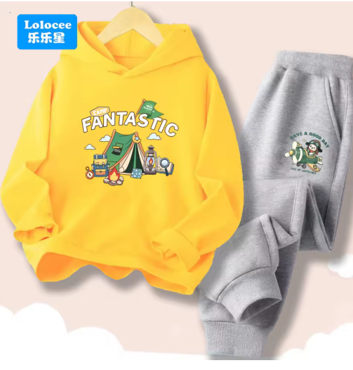 Stylish Autumn Boys Tracksuit - Perfect for Outdoor Fun
