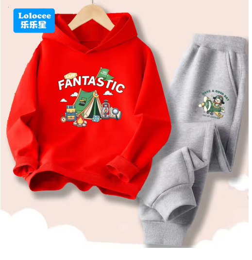 Stylish Autumn Boys Tracksuit - Perfect for Outdoor Fun