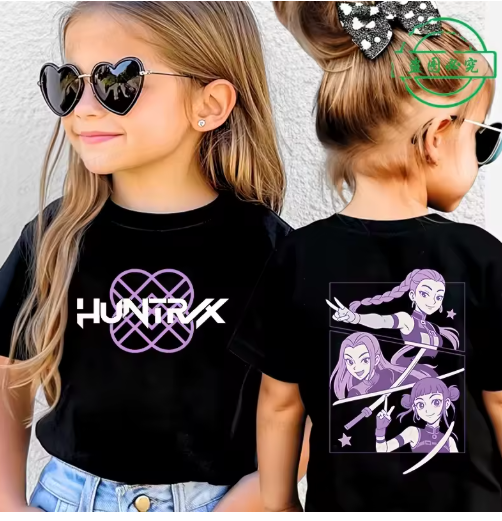 KPop Saja Boys Kids T-shirt - Fun Summer Style