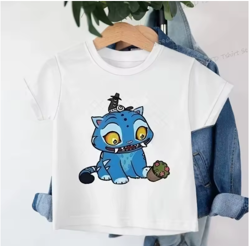 Derpy Tiger Kpop Shirt for Kids - Cute Cartoon Style