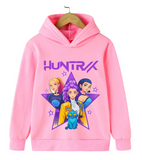 KPop Demon Hunter Hooded Sweatshirt for Kids