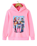 KPop Demon Hunter Hooded Sweatshirt for Kids