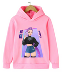 KPop Demon Hunter Hooded Sweatshirt for Kids