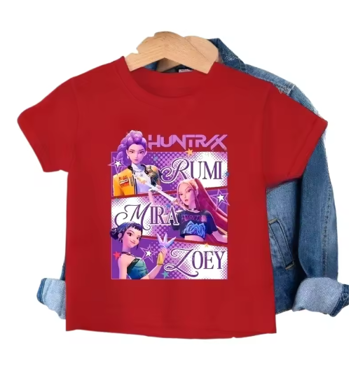 Kids KPop Demon Hunters T-Shirt - Stylish & Fun